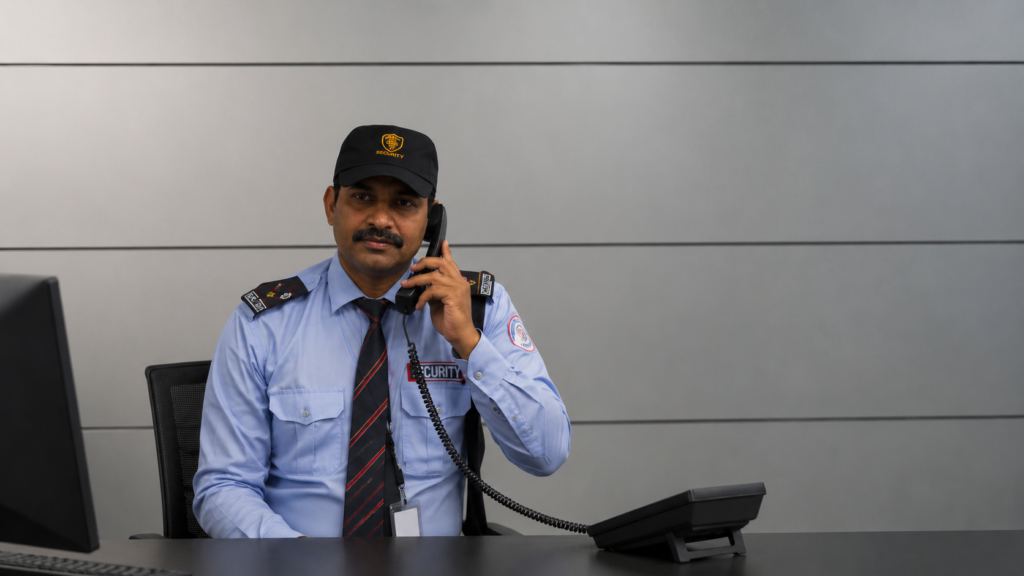 security guard on duty